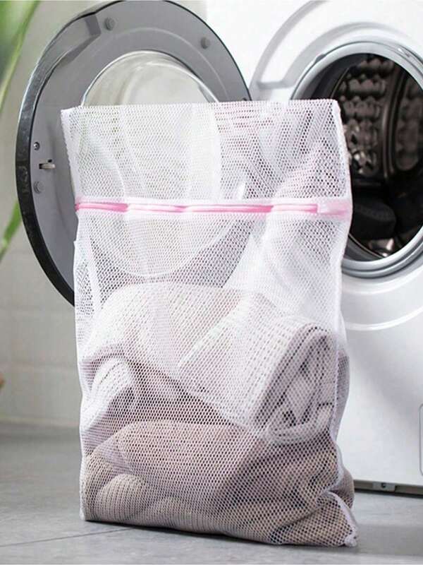 5 piezas/3 piezas/1 pieza Bolsa de malla para la colada con cremallera fina - Organizador premium para lavadora para ropa interior, sujetador, ropa delicada, blusas de verano, lencería y protección de prendas - Solución de almacenamiento de red duradera para el cuidado del hogar