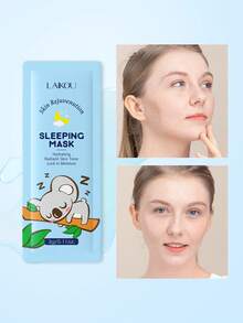 LAIKOU 7片/套 温和不刺激睡眠面膜，保湿修护夜间面膜，适合所有肤质，必备护肤品，旅行装 - 片裝睡眠面膜 - 查看 10