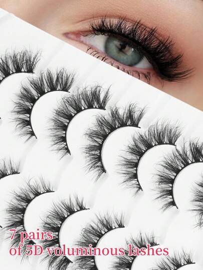 7 对自然狐狸睫毛，适合日常佩戴