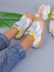 Toddler Boys' Soft Sole Lightweight Spring Shoes, Infant Girls' Autumn/Spring Footwear - Blue - View 8