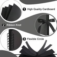 1pc Scrapbook Album, Kraft Paper Scrapbook Album, Suitable For Wedding Guest Book, Anniversary Album, Gift, Graduation Album, Family DIY Scrapbook, Craft Paper DIY, Christmas, Thanksgiving, New Year Gifts - Khaki - View 7