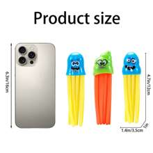 3/4/6pcs, Swimming Pool Diving Toy Set, Diving Jellyfish, Diving Torpedoes, Underwater Swimming Pool Training Toys, Diving Game Training, Random Color Swimming Pool & Water Play Equipment, Squid Shaped Diving Equipment,Adult Party Games