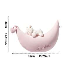 MINISO 羊暖暖-绵羊系列-绵羊系列-暖暖-白色小羊毛绒公仔（月亮款），柔软的绒毛温柔如云朵，暖白色配色搭配温馨滤镜，超感人的闭眼笑容。（1个） - 白色 - 查看 8