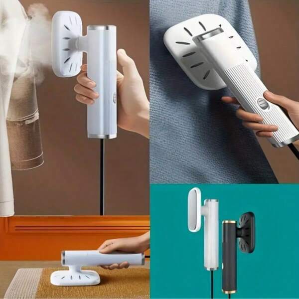 Portable Handheld USB Iron - Compact, No Batteries Required, Perfect For Travel, Dorms, Home And Hotel Use, Thanksgiving, Halloween, Valentine's Day, April Fool's Day, Easter Perfect Gift For Family, Friends, Lovers