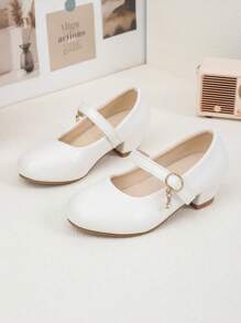 1双可爱2025新款儿童高跟鞋，时尚公主鞋，适合舞会