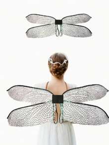 1pc Adult Forest Fairy Dragonfly Costume With Wings, For Festival Party Halloween - Multicolor - View 6