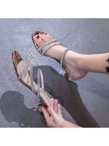 Women Athletic & Outdoor Sandals & Slides - 香檳色 - 查看 4