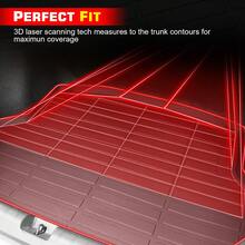 1PC Black TPE Cargo Trunk Liner For 2023-2025 Mitsubishi Outlander PHEV, Custom Fit All Weather Summer Protection Heavy Duty Rear Trunk Tray Mat Holiday Auto Upgrade For Men Women - màu đen - Xem 3
