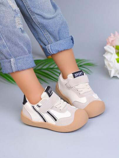 Sapatos leves de primavera para meninos e meninas, calçados de outono/primavera para bebês