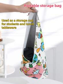 1 szt. Izolowana torba na lunch w kolorze dopaminy, odpowiednia dla uczniów i pracowników biurowych, słodka i miękka, duża pojemność, odpowiednia na pikniki, duża pojemność, wielokrotnego użytku torba na lunch z wodoodporną, przenośną konstrukcją, idealna do szkoły i biura - zachowaj świeżość i smak jedzenia, torba bento, niezbędne rzeczy do szkoły, torba podręczna, przenośna izolowana torba do przechowywania lunchboxów na zewnątrz, letnie torby na żywność na zewnątrz, piknik kuchenny