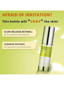 The Vita A Retinol Shot Tightening Serum | With Pure Vitamin A Retinol, Peptide, Pore Minimizer, Wrinkles & Fine Lines, Firmer Skin, Anti-Aging, Skin Smoothing - 彩色 - 查看 5