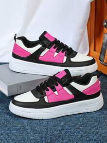 Zapatos casuales para hombre, multicolor, de malla transpirable, adecuados para vacaciones, viajes diarios, patinaje. Zapatillas deportivas de calle con cordones y parte superior baja