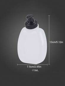 1 件跑步腰带，带双水瓶架 - 男女适用 - 非常适合健身、慢跑、徒步旅行和旅行 - 轻质透气面料 - 跑步者和户外运动爱好者的理想礼物 - 彩色 - 查看 8