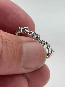 1pc Fashionable Vintage Style Ring For Women, Heart Design, Suitable For Party, Gift, And Daily Wear