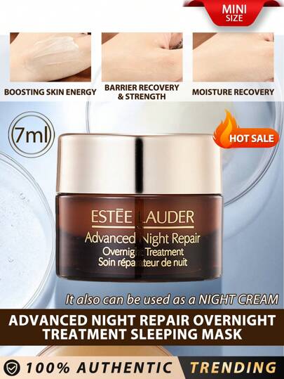 Estée Lauder Estee Lauder [Mini] Tratamiento nocturno Advanced Night Repair Máscara de dormir 7ml / Se puede usar como CREMA NOCTURNA / Potencia la energía de la piel y mejora las líneas y arrugas en múltiples zonas / Recupera la barrera y la fortaleza / Recupera la hidratación y la textura