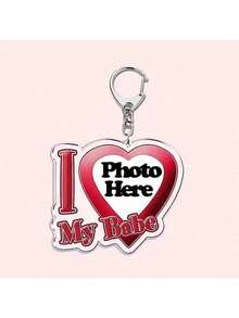 定制钥匙扣，情侣钥匙扣，情人节礼物，送给男朋友/女朋友，定制“我爱我的男朋友/女朋友”钥匙扣，彩色，可爱，萌，简约，趣味，卡哇伊，千禧年，极简主义，通勤，商务休闲，基础款，定制，个性化，独特，专属定制，送给他的理想礼物，送给她的理想礼物，送给男朋友/女朋友，送给家人/朋友，定制包包配件，轻松舒适，新年魅力 - 彩色 - 查看 46