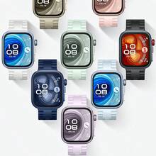Correa de silicona deportiva compatible con Huawei Watch Fit 4 Pro/4, correa suave para muñeca de hombre y mujer, compatible con accesorios Huawei Fit 3 Pro - Fit3/Fit4/Fit4 Pro - Ver 4