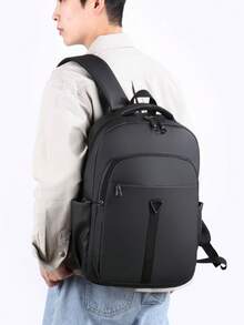 防水男士商务旅行背包百搭大学生男生书包多功能大容量休闲背包