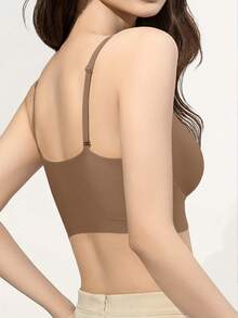 1/2/3/4/5Pcs Women's Push-Up Bra - High Support Wireless Comfort Fit With Removable Pads, Seamless Invisible Design & Adjustable Back Strap, Solid Color For Everyday & Special Occasions, Strapless Push Up Bra, Occasion Lingerie, Sleek Lingerie, Comfortable Fit, Flexible Material - 彩色 - 查看 6