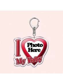 定制钥匙扣，情侣钥匙扣，情人节礼物，送给男朋友/女朋友，定制“我爱我的男朋友/女朋友”钥匙扣，彩色，可爱，萌，简约，趣味，卡哇伊，千禧年，极简主义，通勤，商务休闲，基础款，定制，个性化，独特，专属定制，送给他的理想礼物，送给她的理想礼物，送给男朋友/女朋友，送给家人/朋友，定制包包配件，轻松舒适，新年魅力 - 彩色 - 查看 37