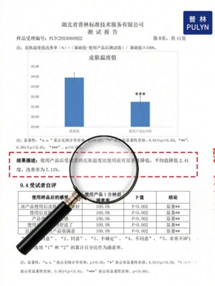 2.4°C Cooling Wet Wipes, Back To School, Travel, Gym Cooling, Oil-Absorbing, Face Refreshing, Portable, Enhanced Cooling Sensation. Refreshing, Sweat-Absorbing, Intense Cooling - 2.4°C Cooling Effect (Lab Tested, Individual Results May Vary), 10 Sheets/Pack - Multicolor - View 3