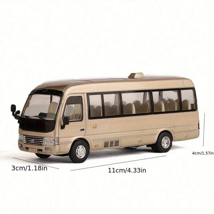 Burago 1:64比例合金压铸汽车模型，收藏玩具车，生日礼物 - 金色 - 查看 3