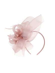 1 chiếc mũ cài tóc nữ kiểu Kentucky Derby, mũ dự tiệc trà, mũ lưới đính lông vũ, phụ kiện đội đầu cho đám cưới, tiệc cocktail, mùa hè, đi biển. - Nhiều màu - Xem 9