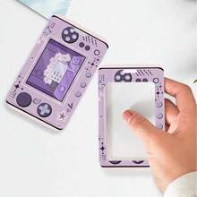 1 pieza Soporte vertical de cuero para tarjetas con correa para el hombro, con portador de tarjetas creativo incorporado, diseño de dibujos animados de amor, para tarjeta de campus, almuerzo, autobús, metro, identificación laboral - titular de la tarjeta de autobús - Ver 5