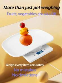 Electronic Digital Scale, Veterinary Animal Weight, Pet Dog And Cat Weighing, 10 Kg Accurate To 1g, Stainless Steel Electronic Pet Scale - Accurate Weighing (Batteries Not Included) - Multicolor - View 4