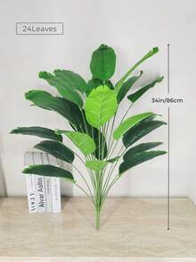 1 pezzo Pianta artificiale di banano tropicale, albero di banano finto. Senza vaso. Adatto per decorazione domestica e da giardino. Molto adatto per celebrazioni di inaugurazione della casa, celebrazioni di festival, sfondi fotografici, decorazioni per feste, Natale, Pasqua, Ringraziamento, San Valentino e altre occasioni festive.