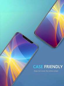 4 件钢化玻璃隐私屏幕保护膜 - 兼容 17/16/15/14/13/12/11、Pro Max/Mini/X/Xs Max/XR 和 14 Plus - 防刮、粘合技术 - 黑色 - 查看 4