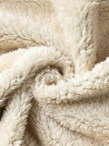 Men's Cardigan Coat Polar Fleece Stand Collar Jacket Fit Warm Top,Men's Stand Collar Fleece Jacket, Two-Sided Plush Lining, Casual Business Warm Thick Couple Coat Outerwear, Autumn/Winter