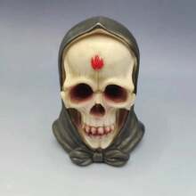 Axt Schädel Harz Handwerk, Feiertags Dekor Ornament