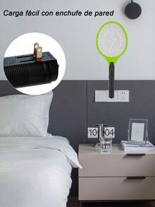 6 Piezas Matamoscas eléctrico, moscas recargables,exterminador de insectos, mata moscas recargable, raqueta para insectos, Control de plagas portátil al aire libre para acamparpara el hogar matamoscas, jardín. - (Estilo/Color) Aleatorio-6 Piezas - Ver 7