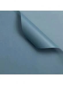 10 piezas/Paquete Papel coreano sólido de acabado mate, translúcido y grueso, resistente al agua para envolver ramos de flores, material de empaquetado para floristería, 57x57cm