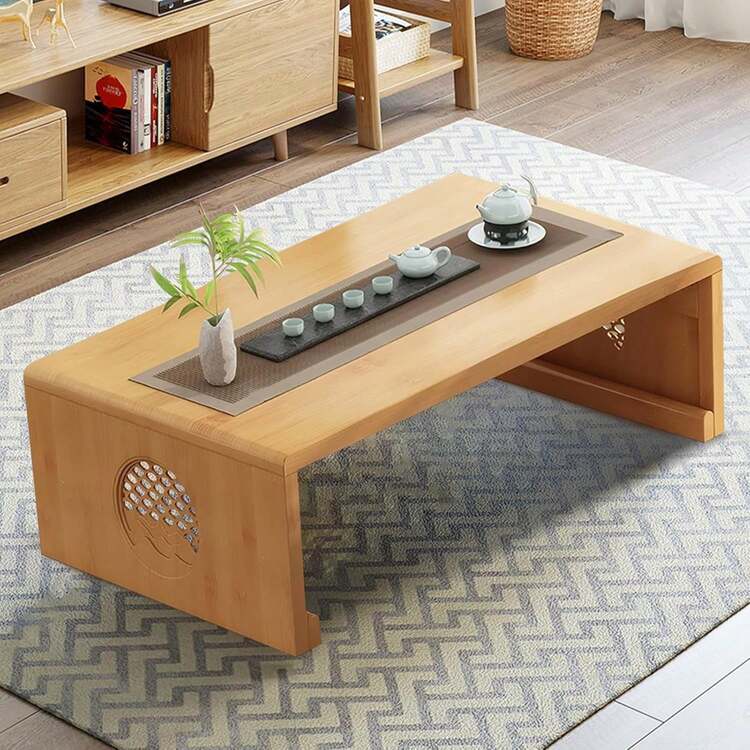 Folding Coffee Table, Foldable Japanese Style Floor Table, Tea Table, Living Room, Dining Room, Tea Room, Tatami, Home Decoration, Folding Coffee Table Outdoor,Folding Coffee Tables For Small Spaces - 原色 - 查看 9