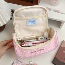 1 chiếc - Hộp bút nữ in hình hoạt hình dung tích lớn, túi đựng văn phòng phẩm đa năng dung tích lớn, có thể dùng làm túi đựng văn phòng phẩm cho bé gái, hộp bút cho học sinh tiểu học/trung học, hộp đựng đồ dùng văn phòng phẩm hoặc túi đựng đồ dùng học tập cho sinh viên đại học. - Nhiều màu - Xem 7