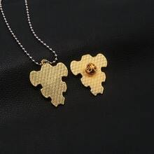 1 mặt dây chuyền hình cỏ bốn lá đen Anime, logo bò đen Asta năm lá, dây chuyền xương đòn quyến rũ, trang sức cá nhân hóa - Nhiều màu - Xem 6