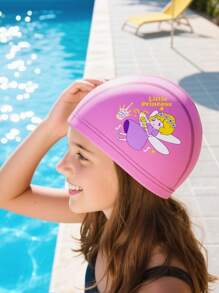 1pc Children's Shark Swim Cap, Children's Swimming Cap With Cute Marine Animal Patterns, Suitable For Swimming And Beach Play, Suitable For Children And Teenagers, Boys Hats, Swim Cap Kids, Pool Accessories