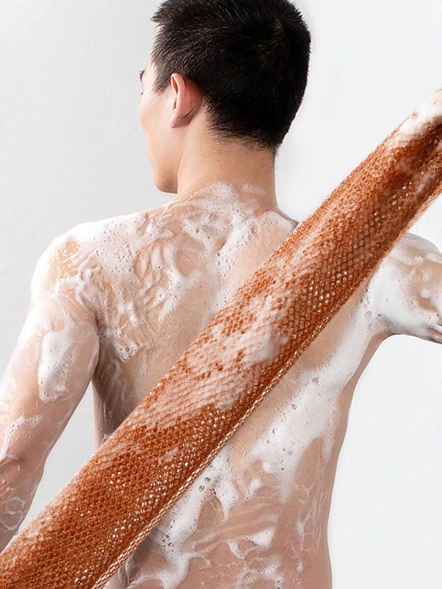 1 buc prosop de baie exfoliant din nailon african, moale și frecat, prosop de baie din nailon pentru exfoliere și spumare cu bule, accesorii de baie, prosop de saună pentru baie, frecarea spatelui, decontaminare, prosop de baie exfoliant din nailon african, plasă de baie exfoliantă