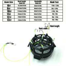 1 Set Bottom Fishing Gear, With Sharp Fish Hooks, Durable Polymer Structure, Suitable For Catfish And Freshwater Fishing - Multicolor - View 6