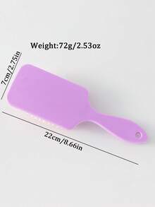 1pc Personalized Name Engraved Anti-Static Solid Color Hair Comb, Gift For Her, Mom, Bridesmaid, Birthday, Party, Anniversary Christmas Beauty Accessories - Multicolor - View 8