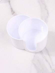 1Pc Clear Swab Dispenser Holder, Bathroom Container 3 Section Swab And Makeup Pad Holder, Dressing Table Organizer For Swabs, Pads, Dental Floss - Multicolor - View 11