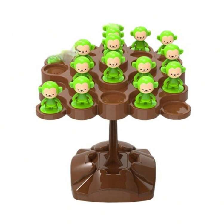 Integrative Board Game Balance Tree With Monkeys - 綠色 - 查看 7