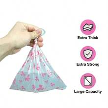 300pcs Thick Dog Poop Bags With Bone Dispenser And Storage Box, Leak-Proof Durable Large Capacity Pet Waste Bags, Stylish Pattern Design, Convenient Cleaning Supplies, Perfect Holiday/Birthday Gift - Multicolor - View 5