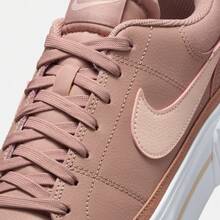 Women's WMNS NIKE COURT LEGACY LIFT Casual Low-Top Shoes DM7590-601 - Red - View 6