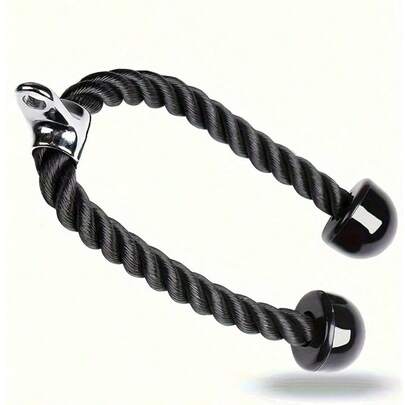 Dây tập thể hình cường độ cao 27,56 inch, dây tập đẩy cơ tam đầu, thích hợp cho các bài tập thể hình, chiều dài có thể điều chỉnh lên đến 78,74 inch, thích hợp sử dụng tại nhà.