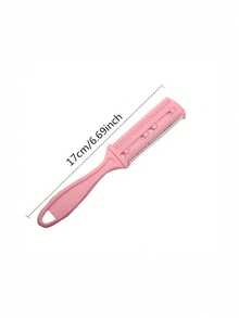 Double-Sided Trimming Comb, Professional Trimmer Razor Double-Blade Scissors Hair Thinning Comb Fine Hairstyle Cutting Tool Blade Haircutting Comb Tool Double-Edge Razor - Multifunctional Hair Clipper, Suitable For All Hair Types, Can Trim, Thin And Cut Bangs, Perfect For Beauty Grooming And Gift-Giving, Hair Styling Set, Hair Styling Tools, Hair Accessories, Hair Styling Tools,Travel,Birthday - Multicolor - View 8