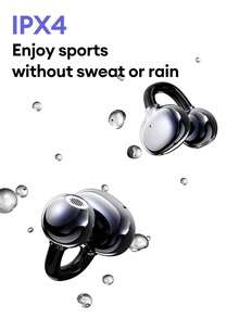 Lenovo 联想 LE302 新款蓝牙耳机，耳夹式非入耳式全环绕声，高品质立体声，低延迟音乐和游戏，定向音频，ENC 降噪，运动和跑步时佩戴舒适，开放式无线耳机兼容智能手机和电脑耳夹 - 彩色 - 查看 7