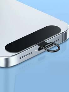 1pc Universal Phone Rope Sticker Metal Slim Phone Strap Accessories Anti-Lost Rope Connector Gifts For Mother, Family, Friends, Birthday, Holiday Phone Charm, Phone Chain - Multicolor - View 22